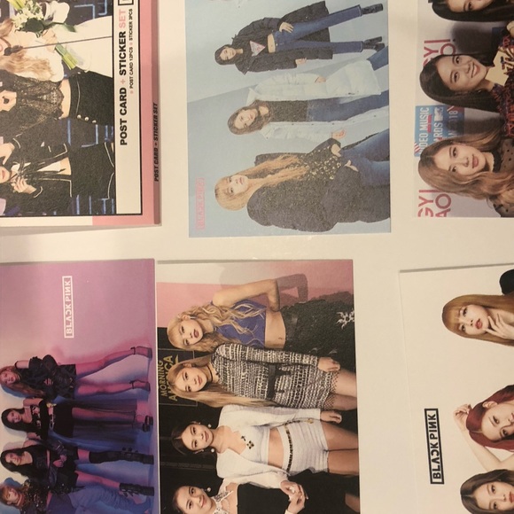 Blackpink Postcard and Sticker Lot - Picture 12 of 13